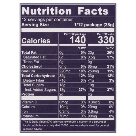 OG2 WHLSLM CAKE MIX GLDN ( 6 X 16 OZ   )