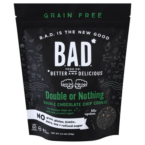 BAD DOUBLE CCHIP COOKIES ( 6 X 5.4 OZ   )