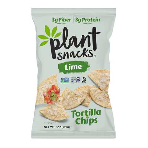 PLNSNK TORT CHIPS LIME ( 9 X 8 OZ   )