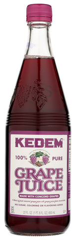 KEDEM GRAPE JCE CONCORD ( 12 X 22 OZ   )