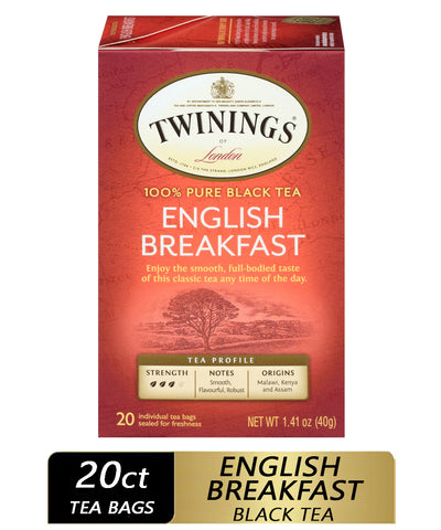 Twinings English Breakfast Tea (6x20 Bag)