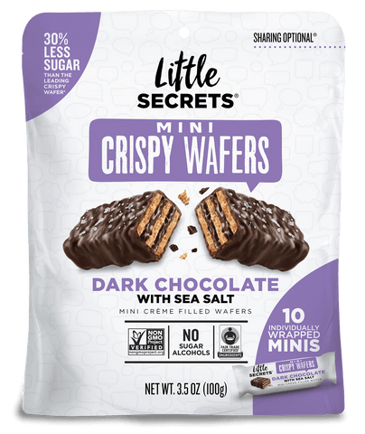 LTTL CRSPY WFRS DK CHOC ( 6 X 3.5 OZ   )