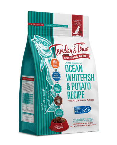 T&T OCN WFSH POT DRY DOG ( 1 X 11 LB   )