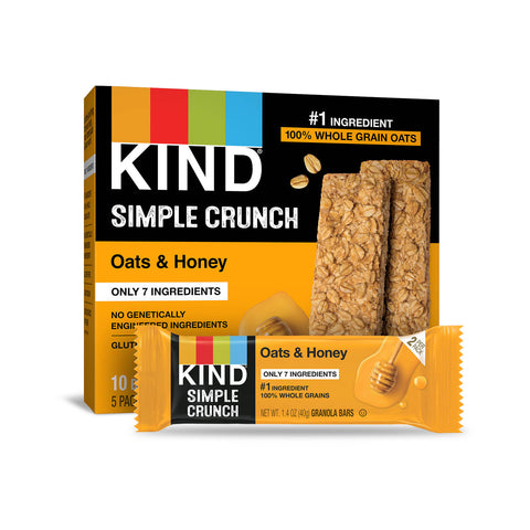 KIND SMPL CRNCH OAT HNY ( 8 X 5 PACK )