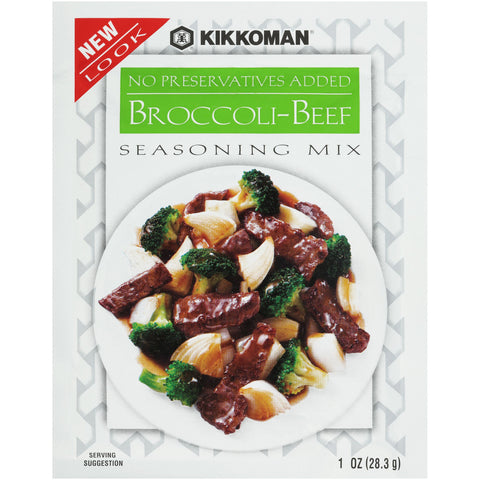 KIKKO BROC BEEF SEASN MX ( 12 X 1 OZ   )