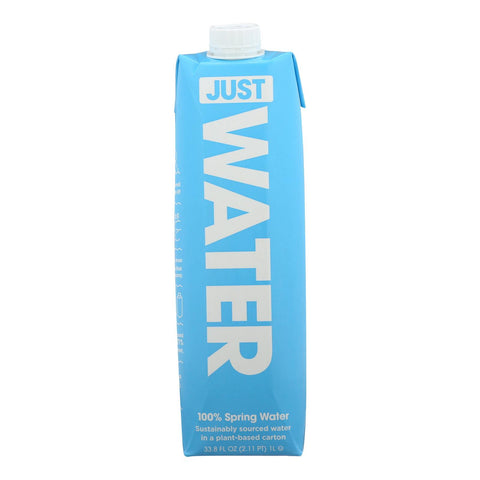 JST WATER 100% SPRING 1L ( 12 X 33.8 OZ   )