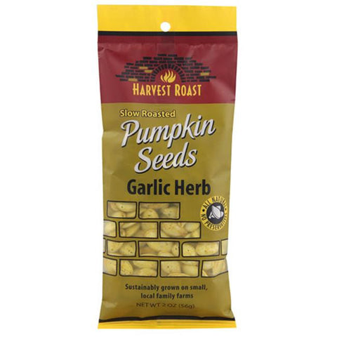 Harvest Roast Pumpkin Seeds Garlic Herb  (12x2 OZ)