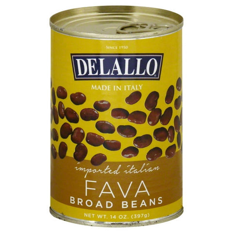 DELALLO FAVA BROAD BEANS ( 12 X 14 OZ   )
