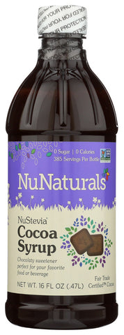 NUNATRL STEVA COCOA SYRP ( 1 X 16 OZ   )