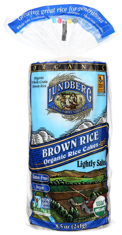 OG2 LUND BRWN RICE CAKE  ( 6 X 8.5 OZ   )