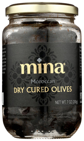 MINA DRY CURED BLK OLVS  ( 6 X 7 OZ   )