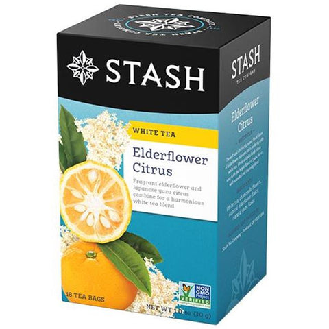 STASH ELDFLWR CIT WT TEA ( 6 X 18 BAG  )