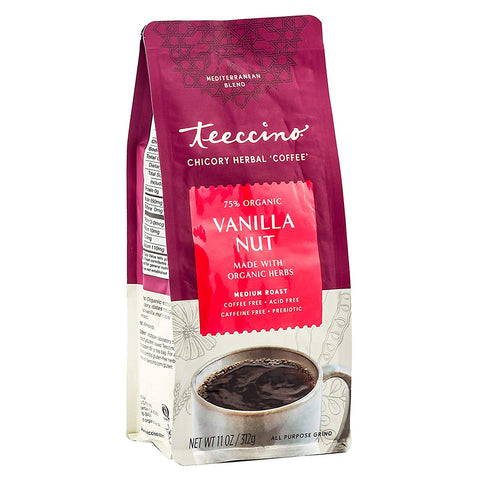 Teeccino Vanilla Nut Herbal Coffee (6x11 Oz)