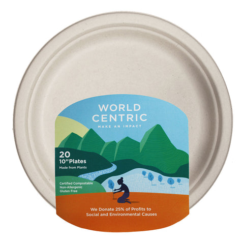 World Centric Fiber Plate, 10 Inch (12x20 CT)