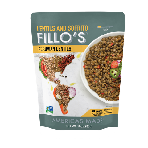 FILLOS PRUVIAN LENTIL BN ( 6 X 10 OZ   )