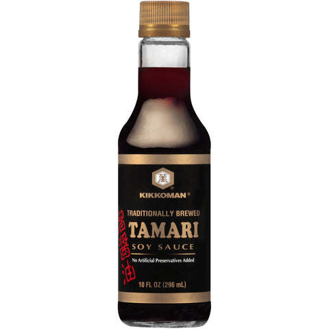 Kikkoman Naturally Brewed Tamari Soy Sauce (6x10Oz)