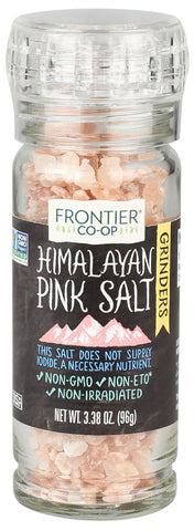 Frontier Natural Products Himilayan Pink Salt, Grinder (6x3.4 Oz)