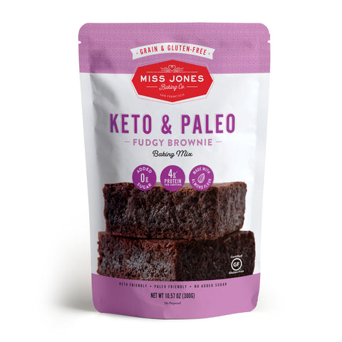 MJBC BROWNIE MIX KETO GF ( 6 X 10.57 OZ   )