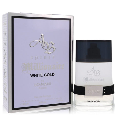 Ab Spirit Millionaire White Gold by Lomani - Eau De Parfum Spray 3.3 oz