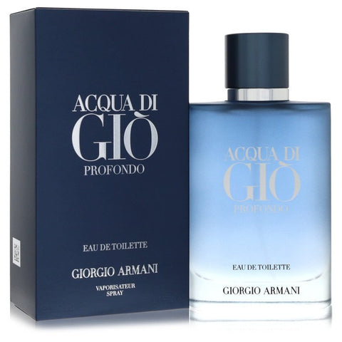 Acqua Di Gio Profondo by Giorgio Armani - Eau De Toilette Spray 3.3 oz