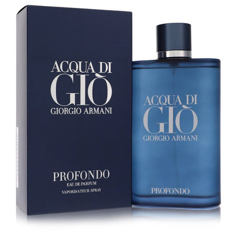 Acqua Di Gio Profondo by Giorgio Armani - Eau De Parfum Spray 6.7 oz