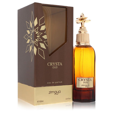 Afnan Zimaya Crysta Oud by Afnan - Eau De Parfum Spray (Unisex) 3.4 oz