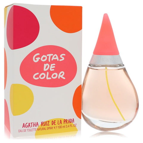 Agatha Ruiz De La Prada Gotas de Color by Agatha Ruiz De La Prada - Eau De Toilette Spray 3.4 oz