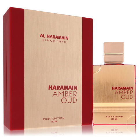 Al Haramain Amber Oud Ruby by Al Haramain - Eau De Parfum Spray (Unisex) 2 oz