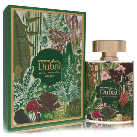 Al Haramain Green Dubai by Al Haramain - Extrait De Parfum Spray (Unisex) 3.3 oz