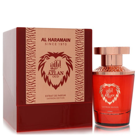 Al Haramain Azlan Oud Saffron by Al Haramain - Extrait De Parfum Spray 3.33 oz