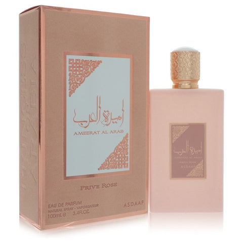 Lattafa Asdaaf Ameerat Al Arab Prive Rose by Lattafa - Eau De Parfum Spray (Unisex) 3.4 oz