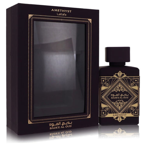 Lattafa Badee Al Oud Amethyst by Lattafa - Eau De Parfum Spray (Unisex) 3.4 oz
