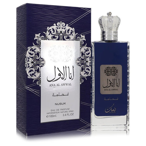 Ana Al Awwal Blue by Nusuk - Eau De Parfum Spray 3.4 oz