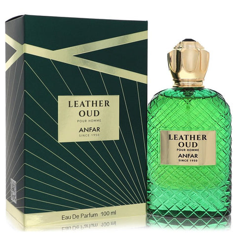 Anfar Leather Oud by Anfar - Eau De Parfum Spray 3.4 oz