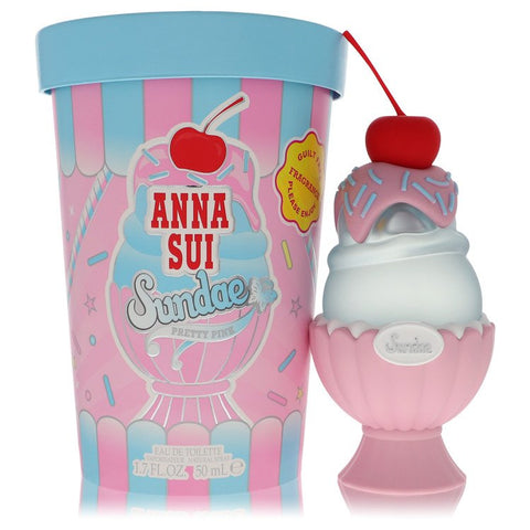 Anna Sui Sundae Pretty Pink by Anna Sui - Eau De Toilette Spray 1.7 oz