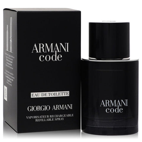 Armani Code by Giorgio Armani - Eau De Toilette Spray Refillable 1.7 oz