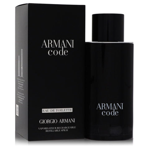 Armani Code by Giorgio Armani - Eau De Toilette Spray Refillable 4.2 oz