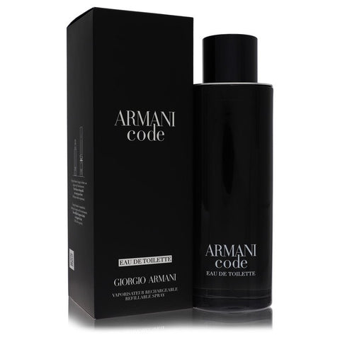 Armani Code by Giorgio Armani - Eau De Toilette Spray Refillable 6.7 oz