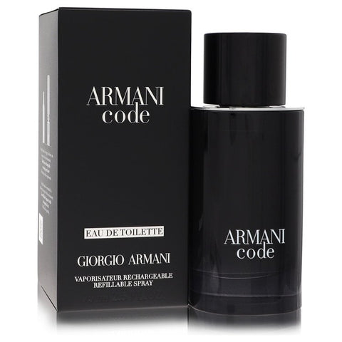 Armani Code by Giorgio Armani - Eau De Toilette Spray Refillable 2.5 oz