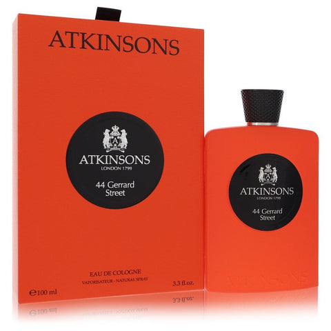 Atkinsons 44 Gerrard Street by Atkinsons - Eau De Cologne Spray (Unisex) 3.3 oz