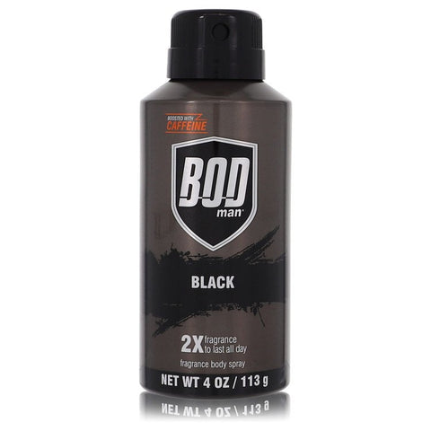 Bod Man Black by Parfums De Coeur - Body Spray 4 oz