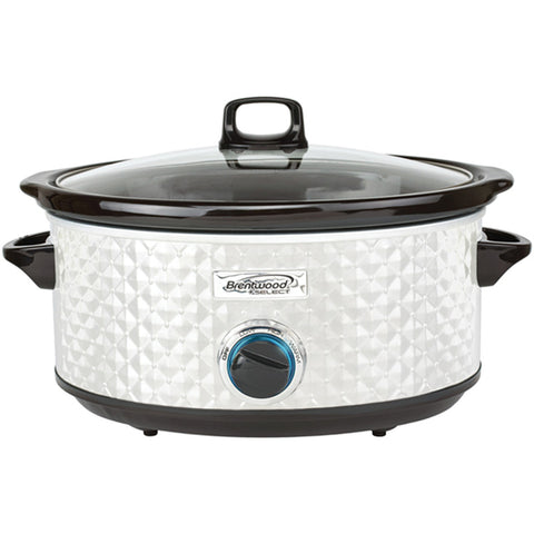 7QT SLOW COOKER WHT