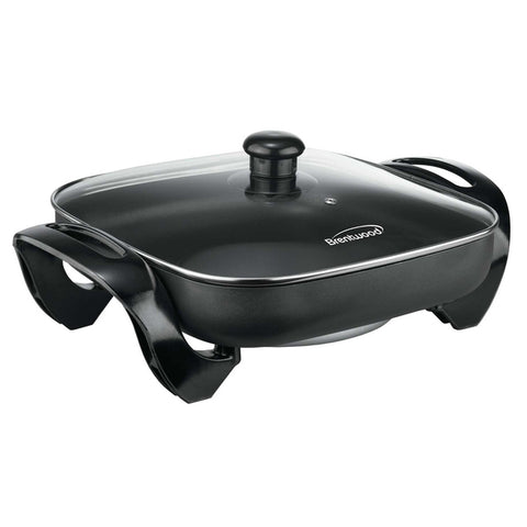 1300W/12"ELEC SKLLET/LID