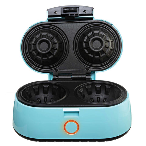 DBL WAFFLE BOWL MKR BLU