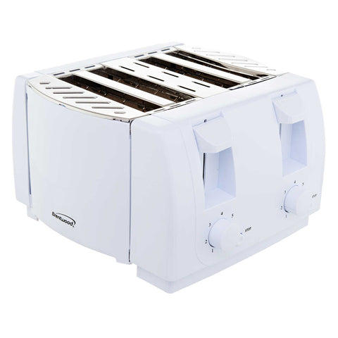 1300W 4 SLICE TOASTER WHT