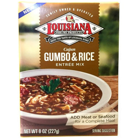 Louisiana Cajun Gumbo & Rice Entr??e Mix  (12x8 OZ)