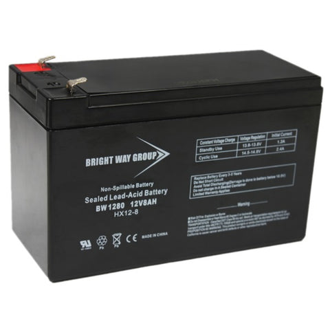 12V 8A SLD LD ACD BAT 249 BWG 1280 F1 Battery