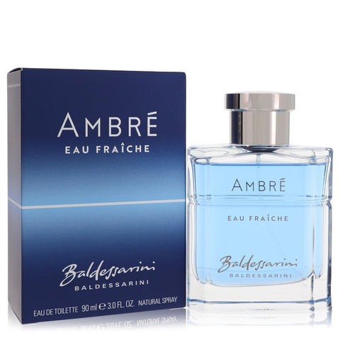 Baldessarini Ambre Eau Fraiche by Hugo Boss - Eau De Toilette Spray 3 oz