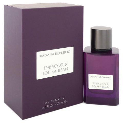 Banana Republic Tobacco & Tonka Bean by Banana Republic - Eau De Parfum Spray (Unisex) 2.5 oz