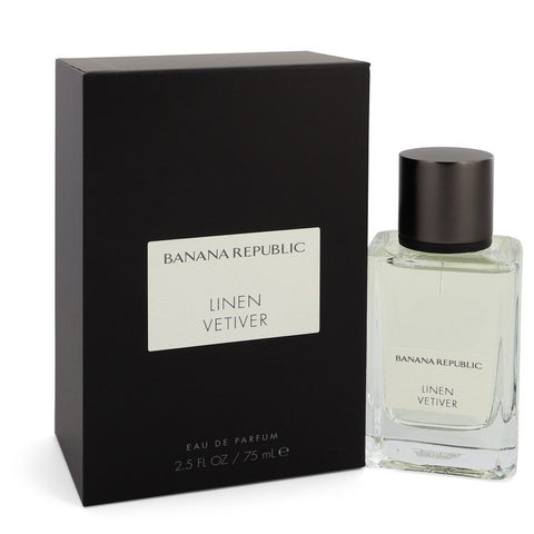 Banana Republic Linen Vetiver by Banana Republic - Eau De Parfum Spray (Unisex) 2.5 oz